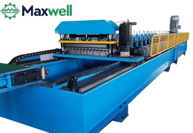 corrugated panel roll forming machine