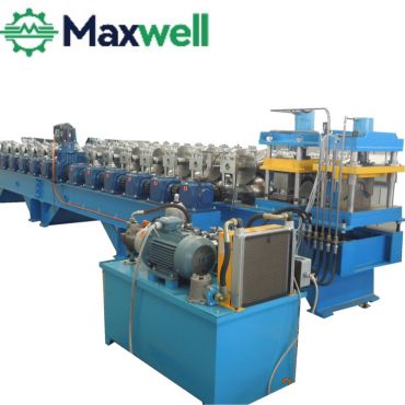 Ridge cap roll forming machine