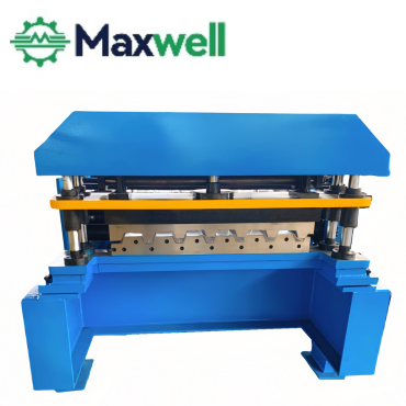 Floor decking machine