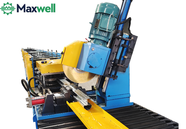 Galvanized steel fence post roll forming machine