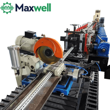 L type rack upright roll forming machine