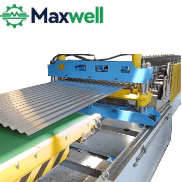 high speed corrugated panel machine