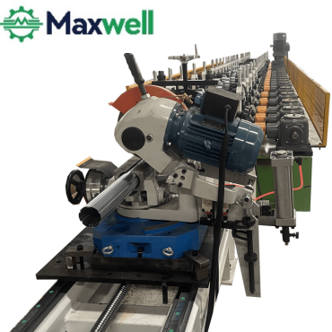 shutter door pipe machine